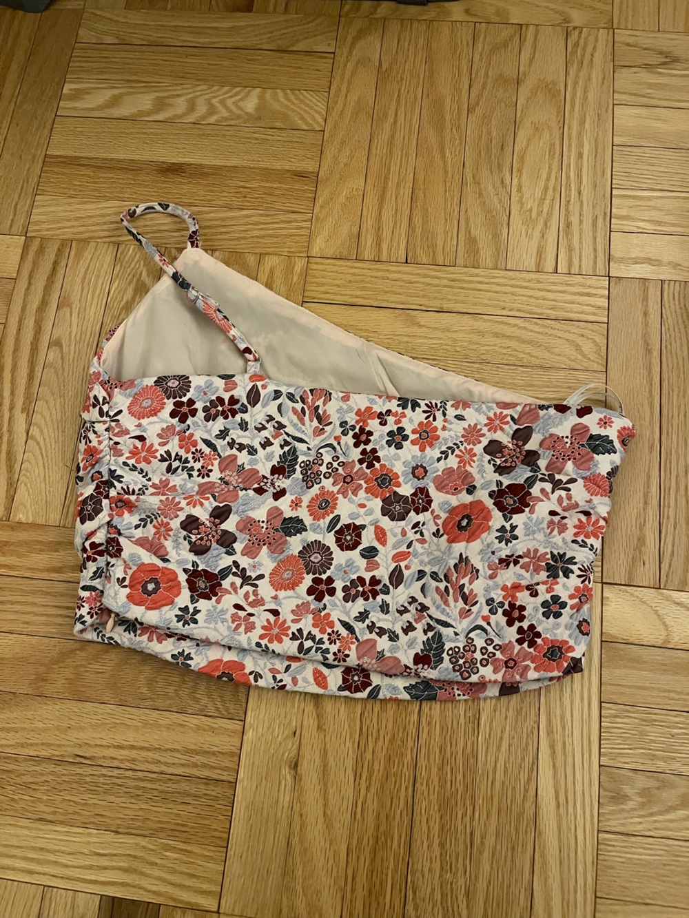 Lulu's Bloom into Spring Blush Floral Jacquard Set - Picture 10 of 11